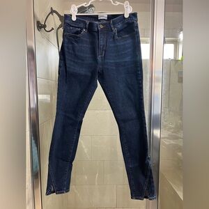 LOFT Dark Wash Skinny Jeans